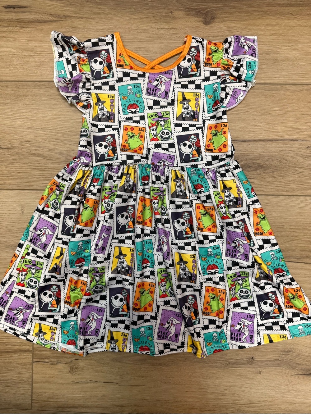 Nightmare Before Christmas Halloween themed dress